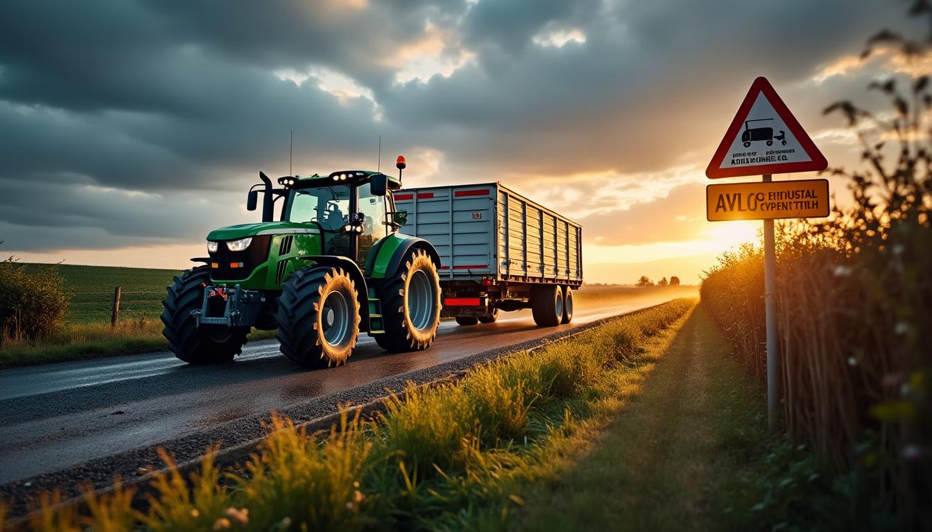 Tout savoir sur la réglementation du poids des remorques pour tracteur benne