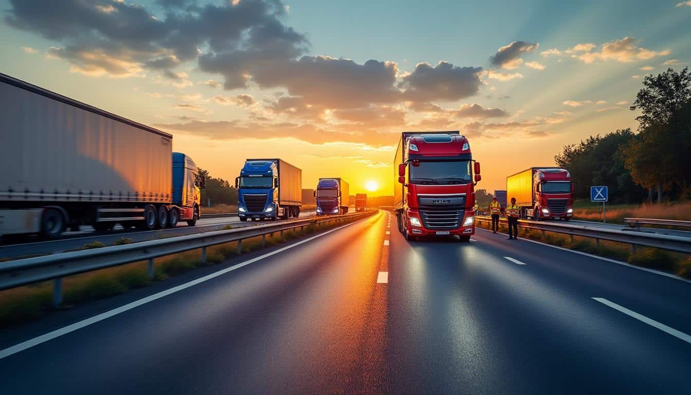 Illustration: Le panorama complet du transport routier de marchandises en France