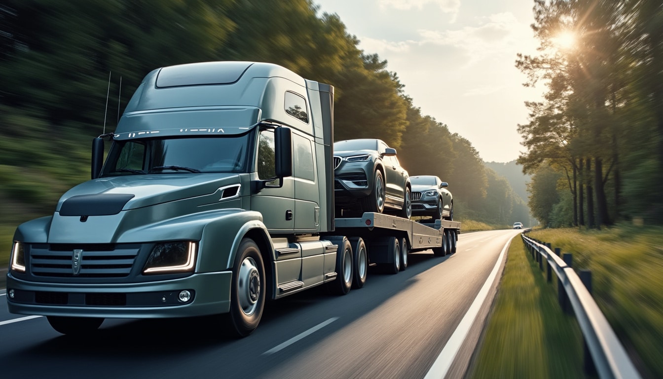 Porte voiture camion : guide complet pour un transport sécurisé
