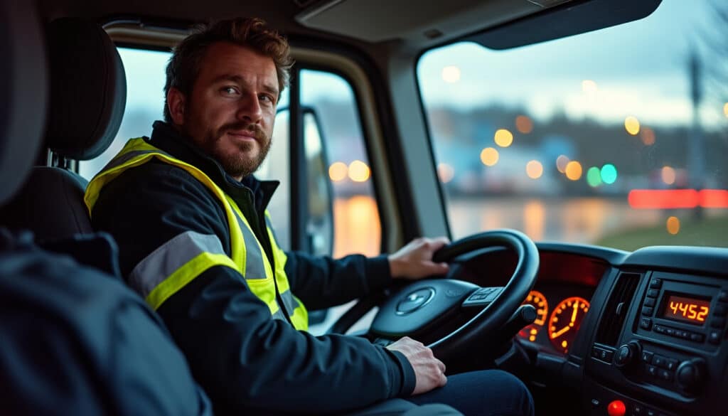 Temps de service du chauffeur routier avec départ avant 5h : règles clés