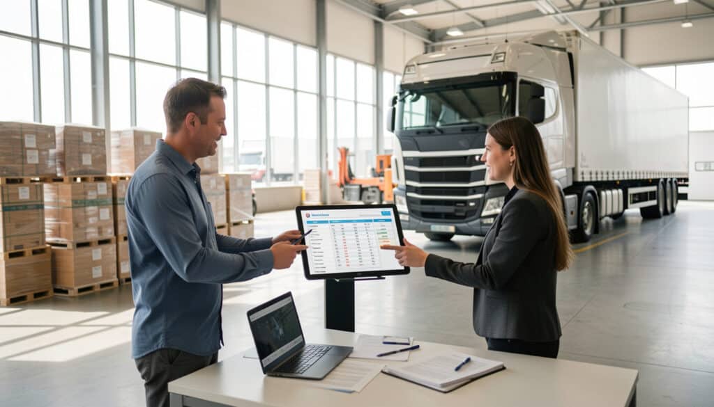 Appel d’offres en transport de marchandises réussi