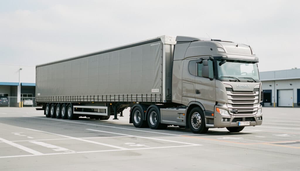 Dimensions d’un camion de 44 tonnes et charge utile