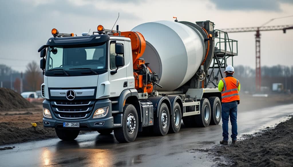 Camion béton toupie : bien choisir pour votre chantier
