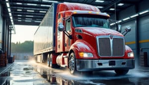 Lavage camion : solutions efficaces pour poids lourds rapides et durables