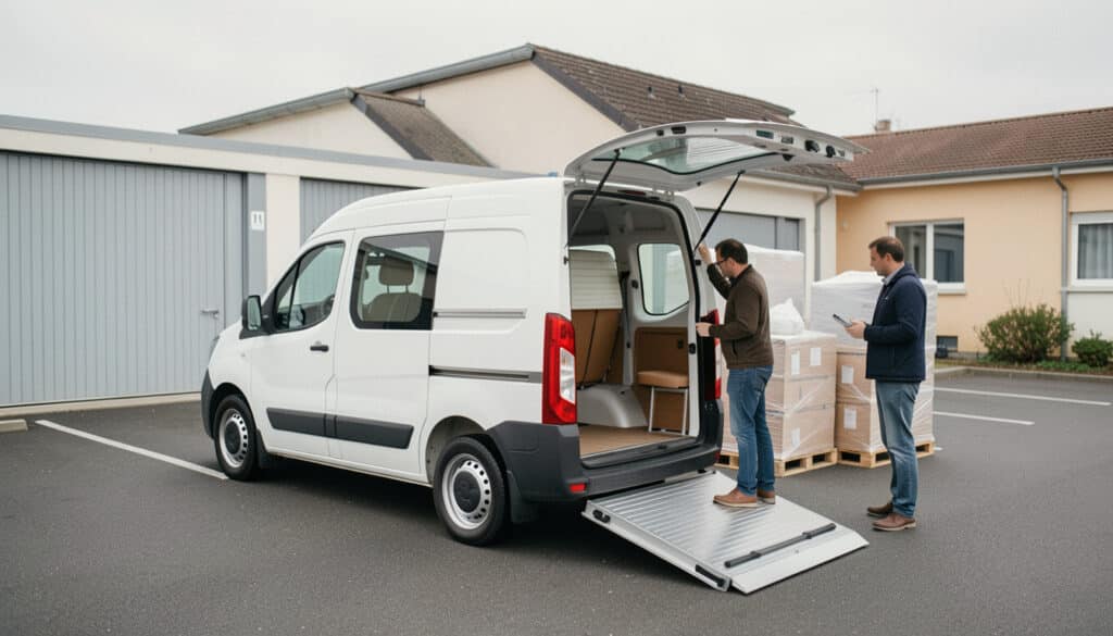 Louer une camionnette avec hayon : comment choisir