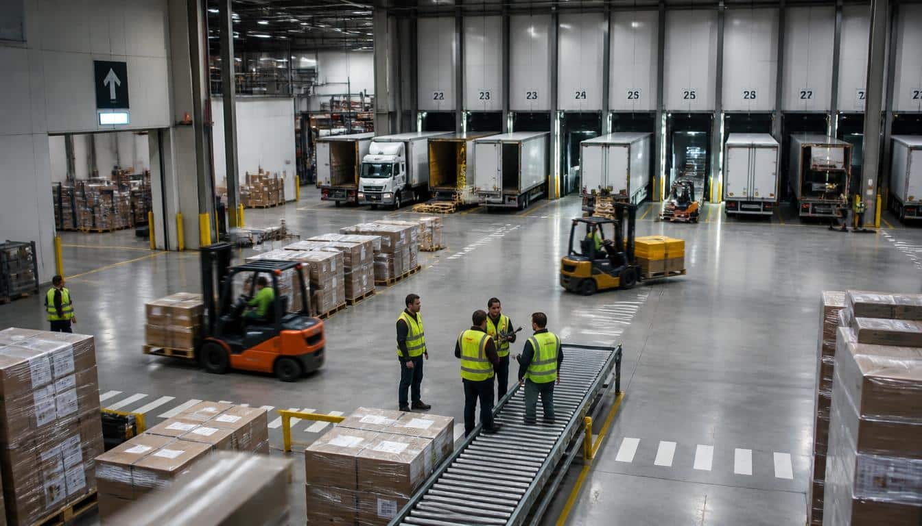 Hub logistique : rôle, types et avantages concrets
